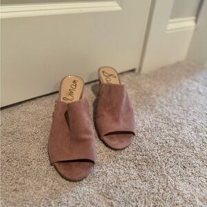 Sam Edelman Women's Pink Mules